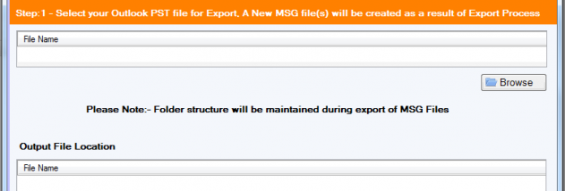 DataVare PST to MSG Converter Expert screenshot