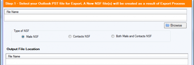 DataVare PST to NSF Converter Expert screenshot