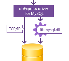 dbExpress driver for MySQL screenshot