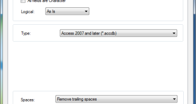 DBF to MDB (Access) Converter screenshot
