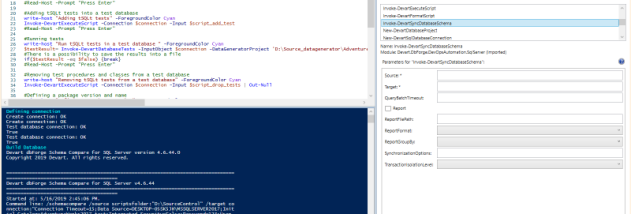 dbForge DevOps Automation for SQL Server screenshot