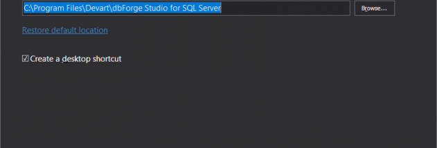 dbForge Studio for SQL Server Standard screenshot