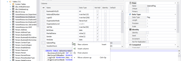 dbForge Studio for SQL Server screenshot