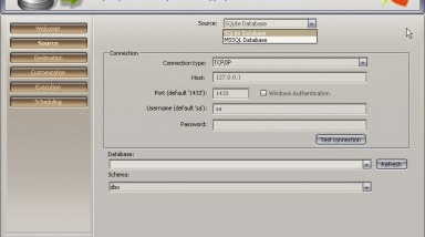 DBSync for SQLite and MS SQL screenshot