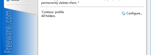Delete Empty Folders for Outlook screenshot