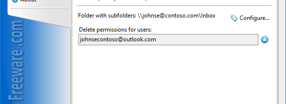 Delete Folder Permissions screenshot