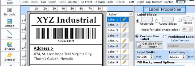 Design Barcode Labels Online screenshot
