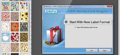 Design Birthday Cards Software screenshot