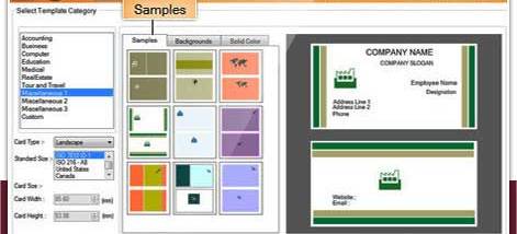 Design Business Card screenshot