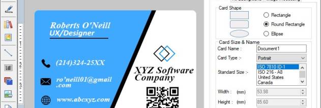 Design Business Card Software screenshot