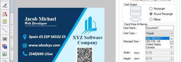 Design Business Card Software screenshot
