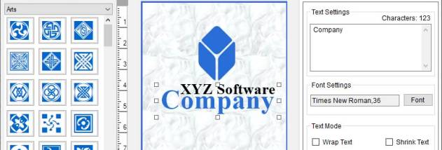 Design Customized Logo Software screenshot
