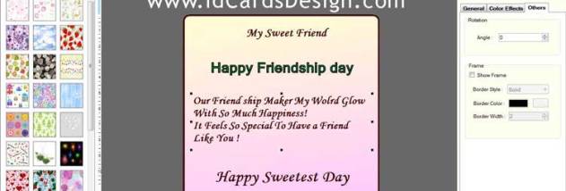 Design Greeting Card screenshot