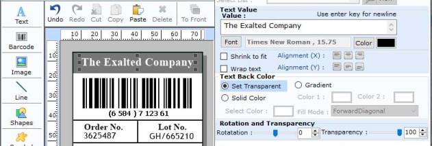Design Industrial 2 of 5 Barcode screenshot