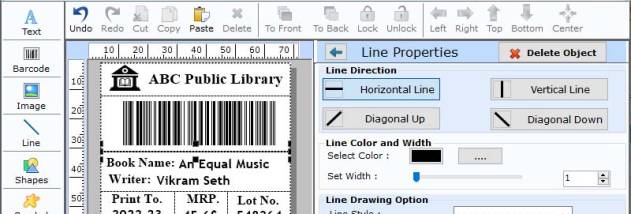 Design Publisher Barcode Software screenshot