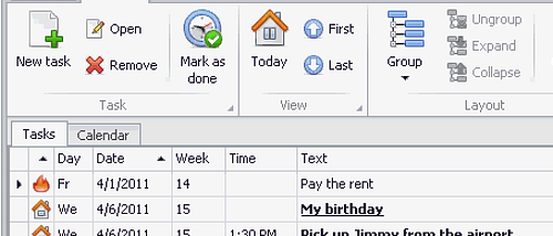 Desktop Reminder screenshot