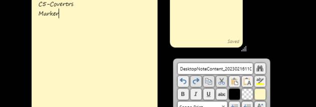 DesktopNote screenshot