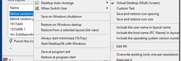 DesktopOK screenshot