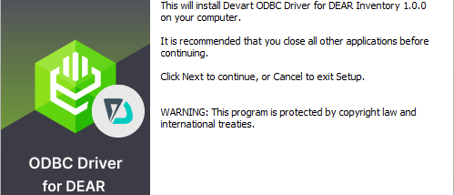 DEAR Inventory ODBC Driver by Devart screenshot