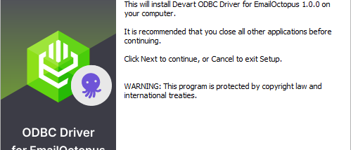 Devart ODBC Driver for EmailOctopus screenshot