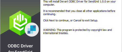 SendGrid ODBC Driver by Devart screenshot