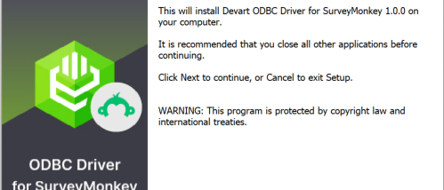 SurveyMonkey ODBC Driver by Devart screenshot