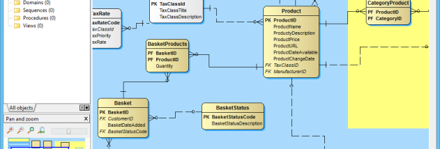 DeZign for Databases screenshot