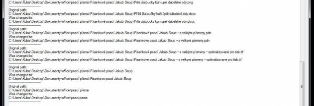 Diacritics Remover screenshot