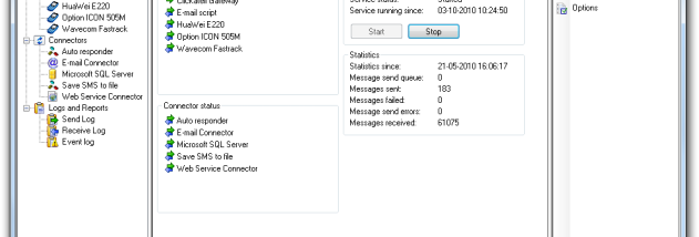 Diafaan Message Server screenshot