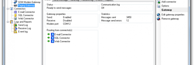 Diafaan SMS Server - basic edition screenshot