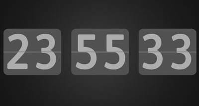 Digi Flip Screensaver screenshot