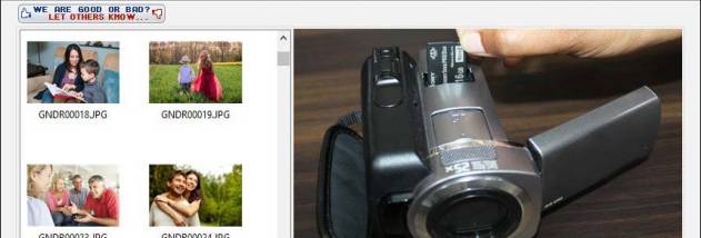 Digital Camera Images Rescue Software screenshot