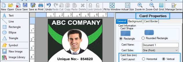 Digital ID Badge Maker Platform screenshot
