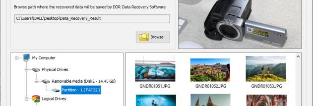Digital Pictures Rescue Software screenshot