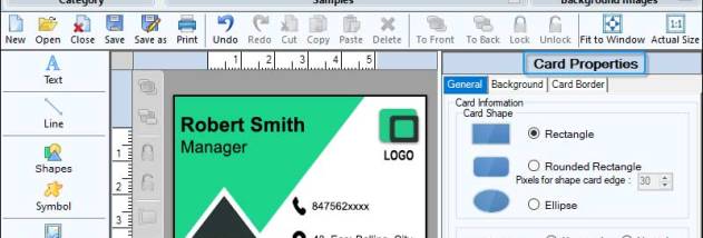 Digital Printing Business Card screenshot