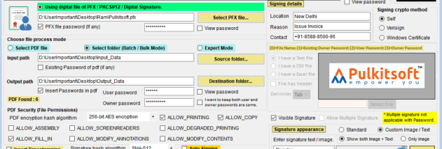 Digital Signer Lite screenshot