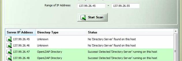DirectoryScanner screenshot