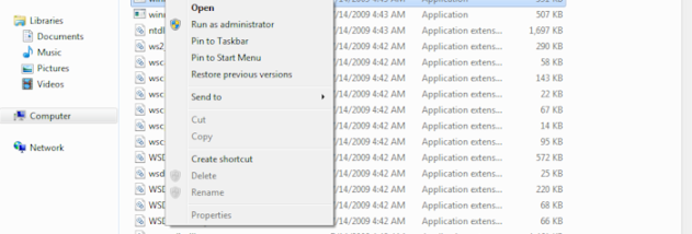 Disable Context Menu Items screenshot
