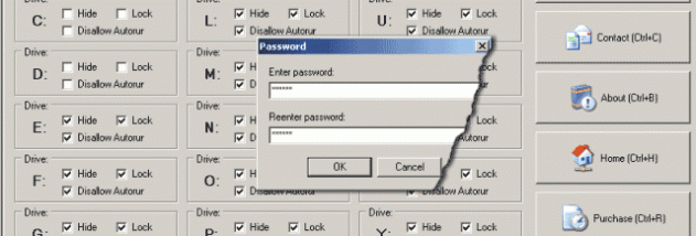 Disk Drive Administrator screenshot