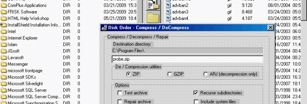 Disk Order screenshot