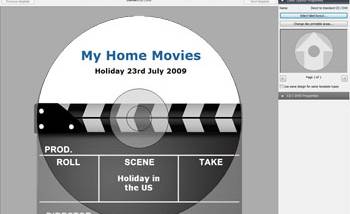 Disketch software per etichette CD screenshot