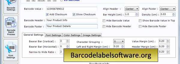 Distribution Barcode Software screenshot