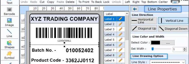 Distributor Barcode Generator screenshot