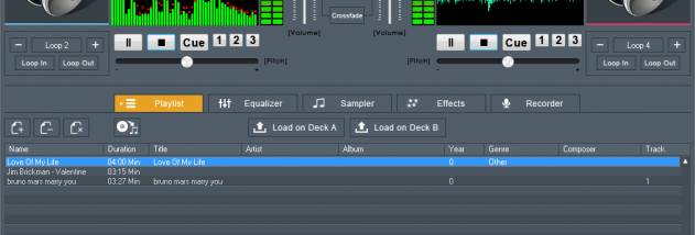DJ Mix Studio screenshot