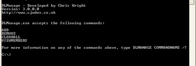 DL Manage screenshot