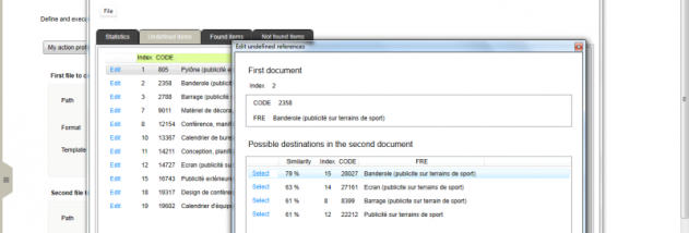 docBird CrossReferencer screenshot