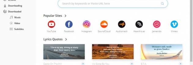 Doremi Music Downloader for Windows screenshot