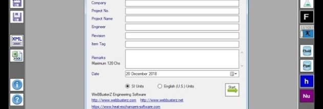 Double Pipe Heat Exchanger Design screenshot