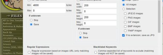 Download all Images for Chrome screenshot