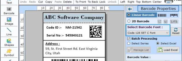 Download Barcode Print Tool screenshot